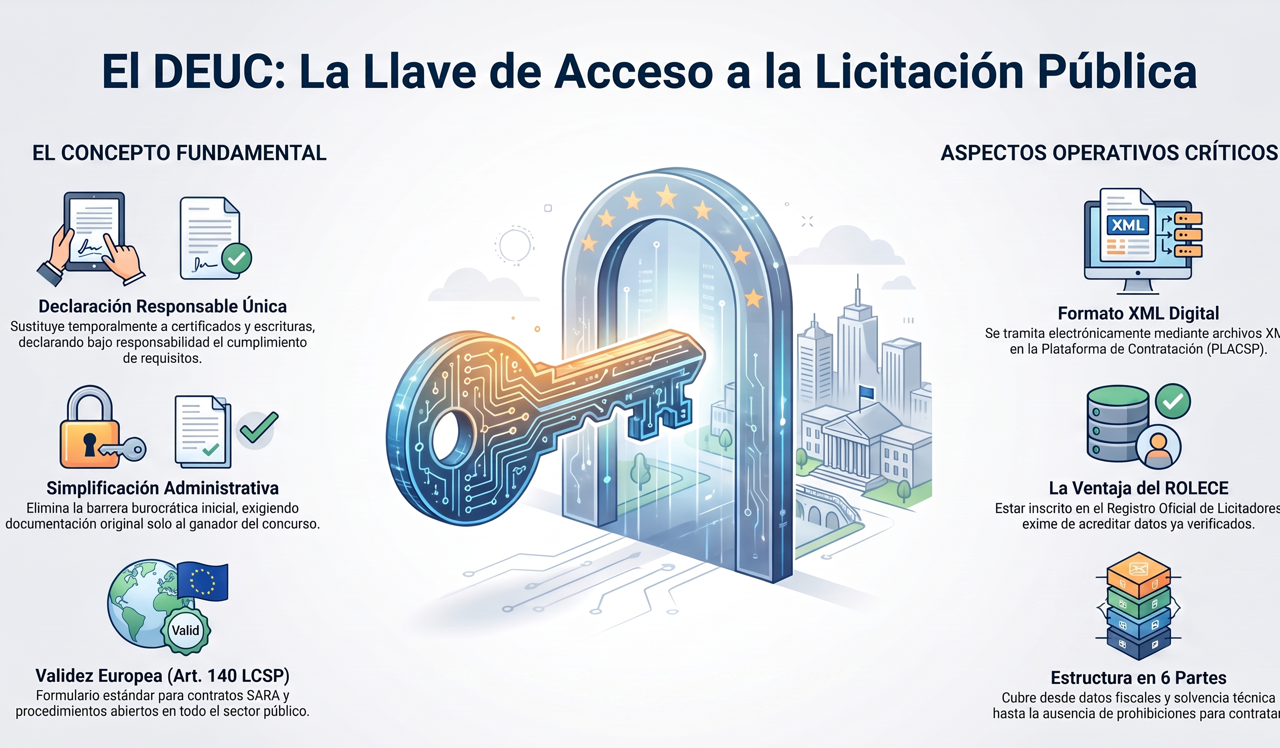 DEUC en Licitaciones Públicas: cómo cumplimentarlo correctamente
